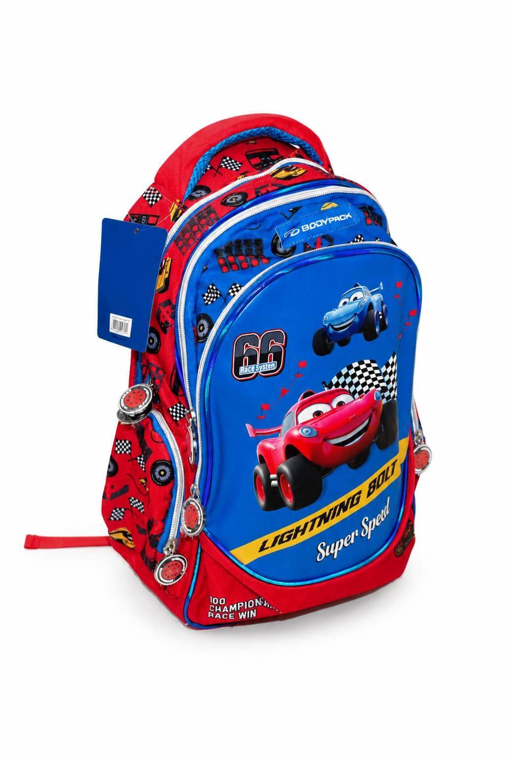 56ecbd88-79ea-420c-ad1d-e873de87eebe.jpg حقيبة ظهر مدرسية BodyPack 16 إنش بتصميم سباقات - 3872976 - الصورة 1