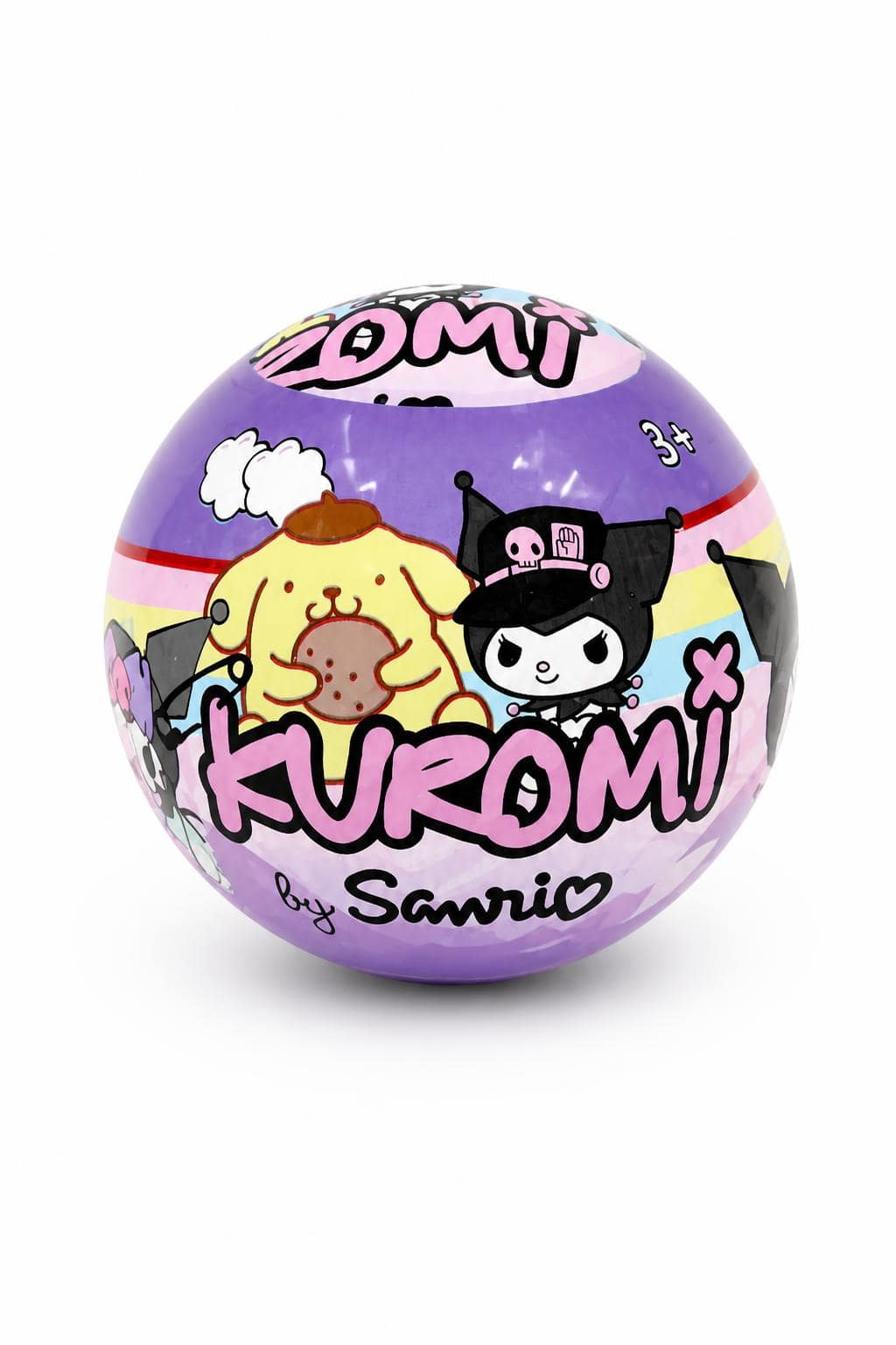 5d204dff-21bf-462c-b577-8a483bcc7340.jpg بيضة ألعاب مفاجآت Kuromi by Sanrio موديل 11204 - الصورة 1