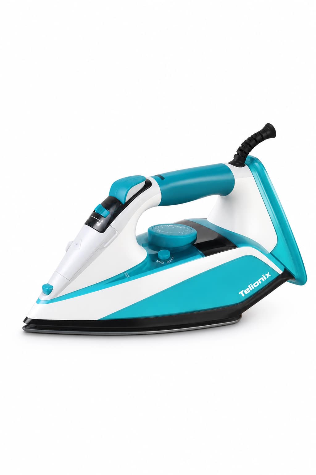 5ea3fb18-560d-49e1-a2c0-546c6cccf788.png مكواة بخار Telionix TSI1123 بقاعدة سيراميكية وقدرة 2200-2400W - الصورة 1