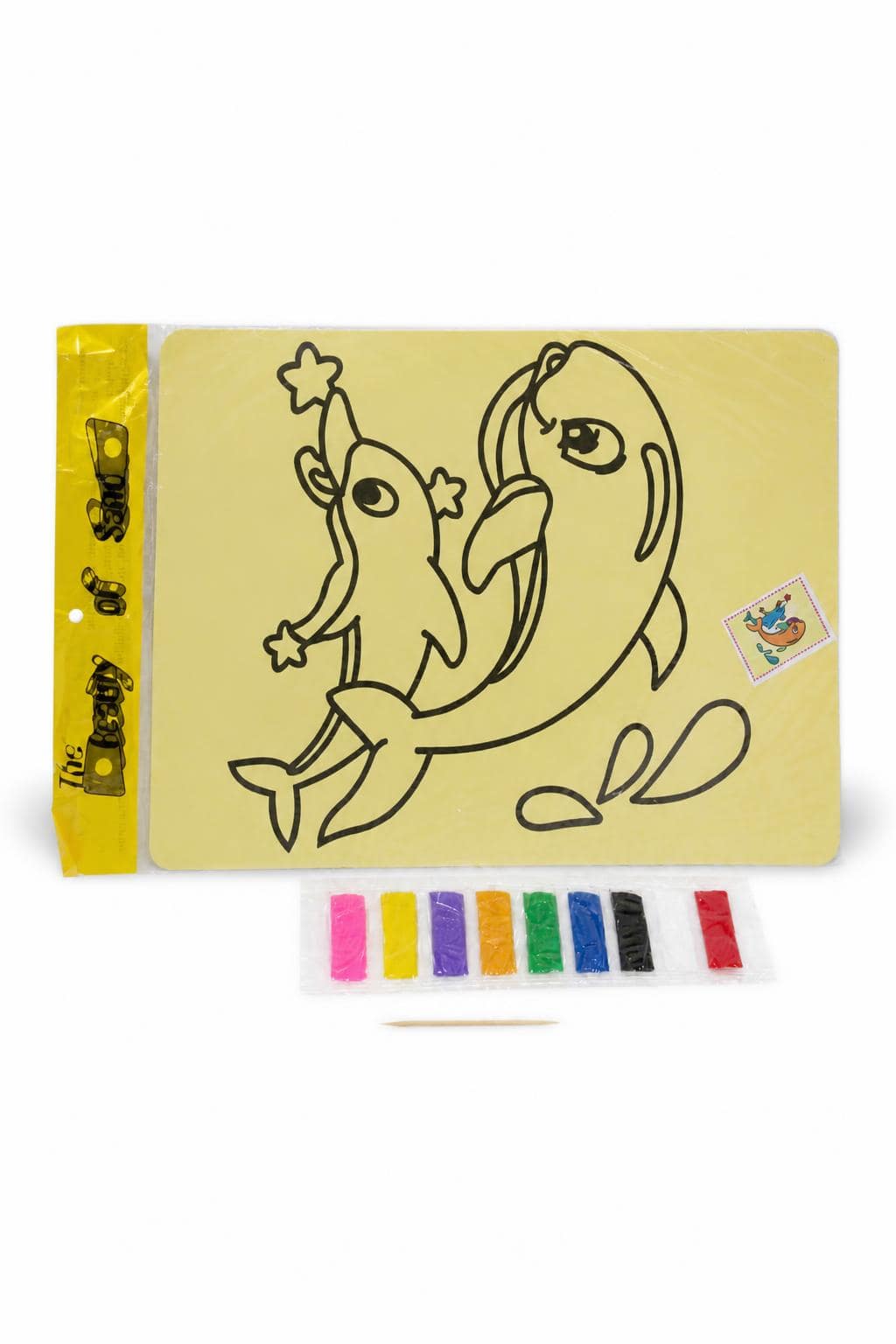 5eaaf2ce-c47d-434f-8e7d-e003c00be853.jpg لوحة تلوين بالرمل A4 مع رمال ملونة - موديل 4765856 - الصورة 1