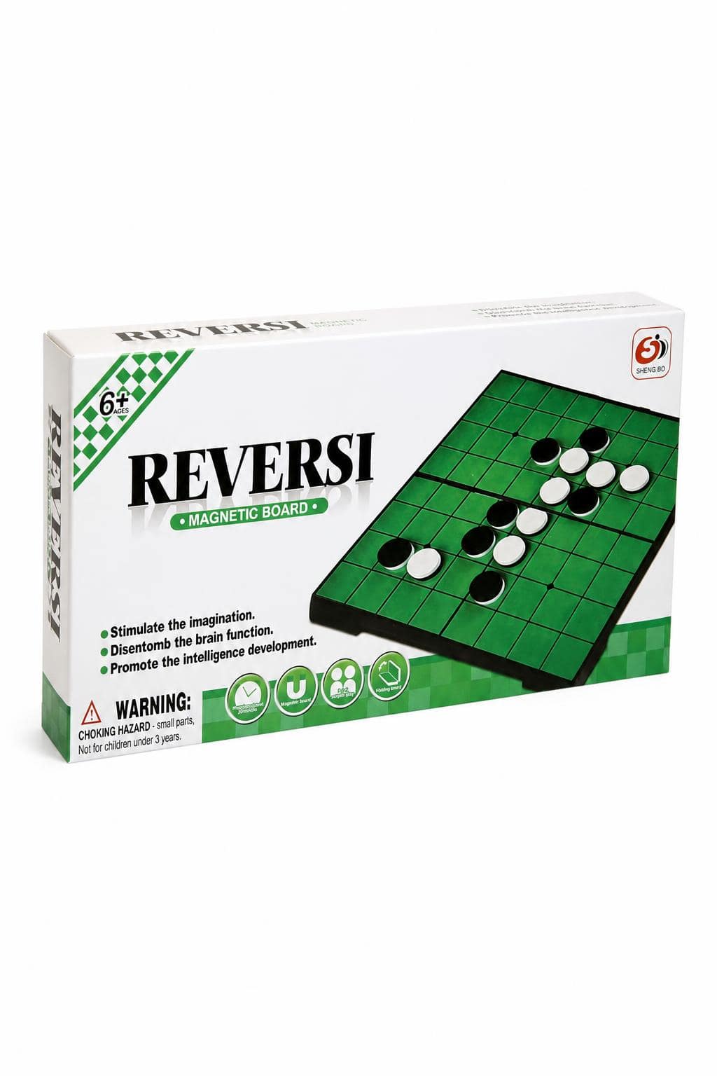 611fcf4a-dfec-4138-8b27-4fd554bcfffa.jpg لعبة REVERSI SHENG BO كبيرة بلوح مغناطيسي قابل للطي - 7081172 - الصورة 1