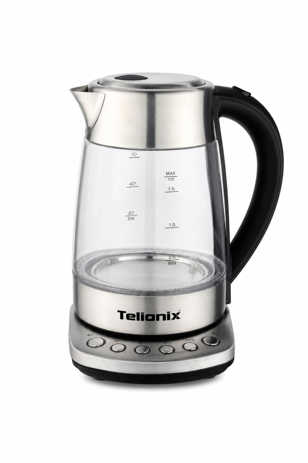 639d01e6-0b70-460a-99b5-bce0d5f7923d.png غلاية مياه كهربائية زجاجية ديجيتال Telionix TEK1408 بسعة 1.7 لتر و5 درجات حرارة - الصورة 1