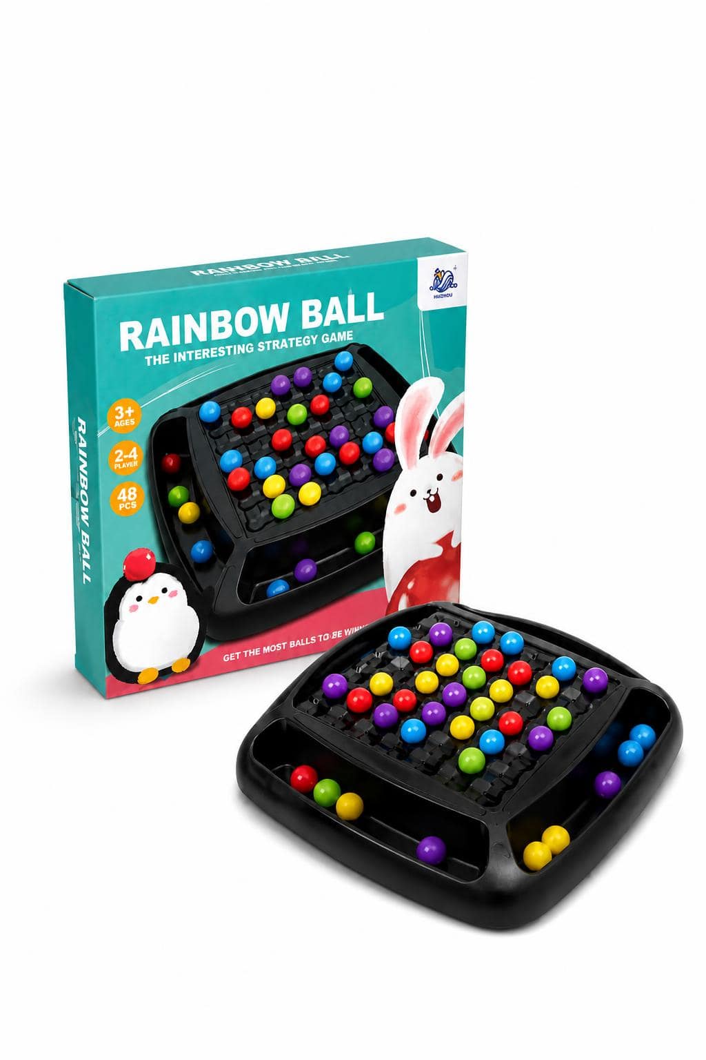 645c071b-be65-4c83-9907-c260bf707041.jpg لعبة Rainbow Ball من دار النخبة 48 كرة - موديل 7824191 - الصورة 1