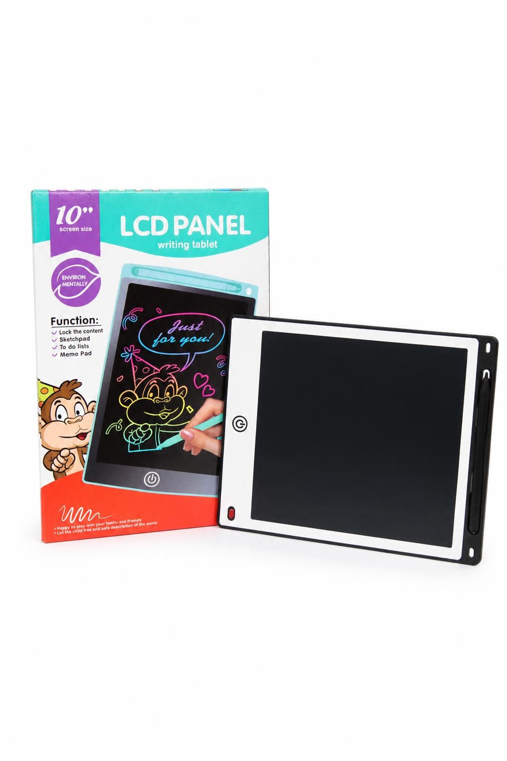 65234367-2635-4a6b-bea3-94748dc2b91c.jpg تاب رسم وكتابة LCD PANEL قياس 10 إنش - موديل 8587964 - الصورة 1
