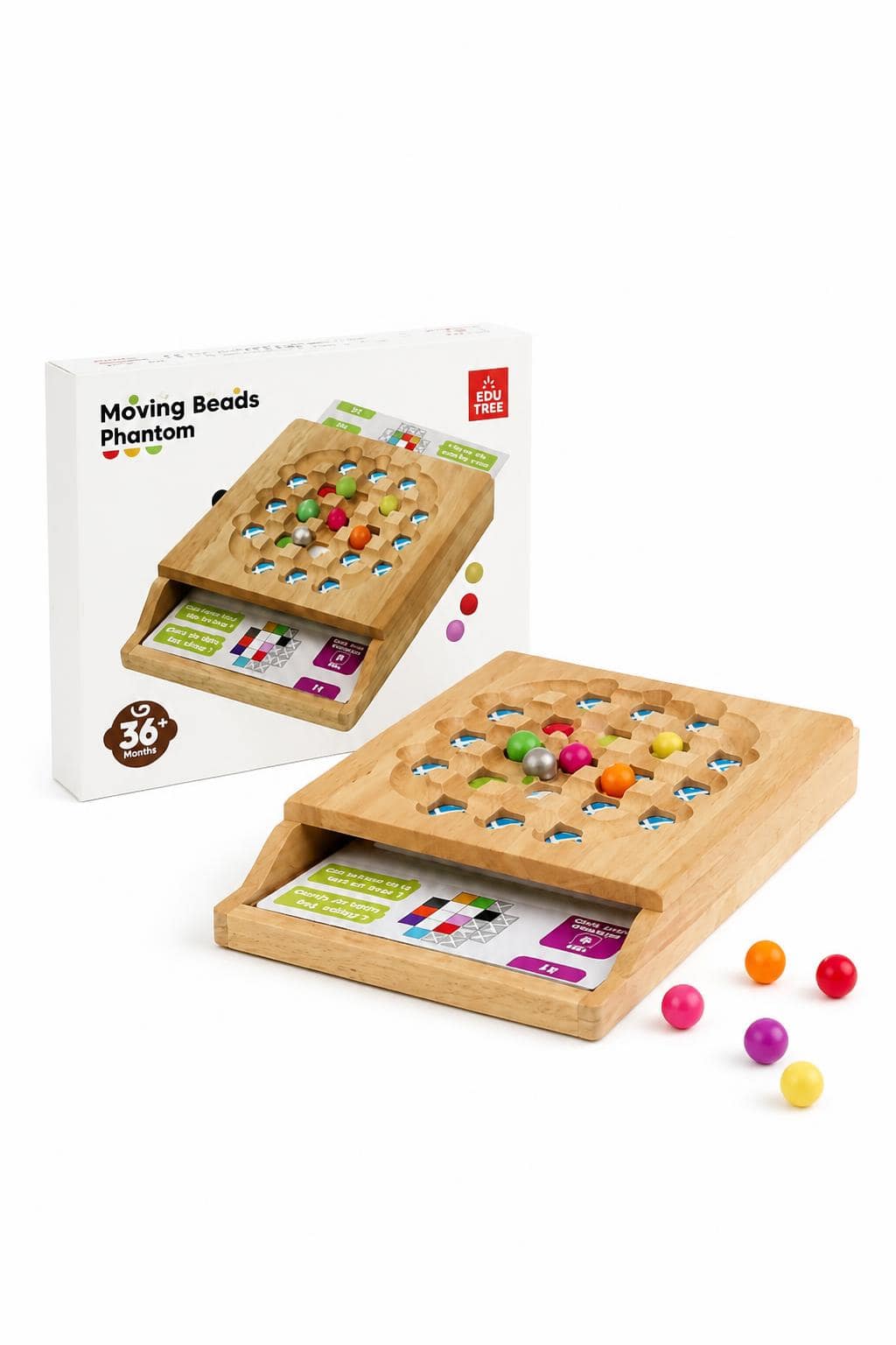69d3f35c-a404-4dfc-986e-8ddd5cdaada2.jpg لعبة خرز خشبية EDU TREE Moving Beads Phantom - 8809525 - الصورة 1