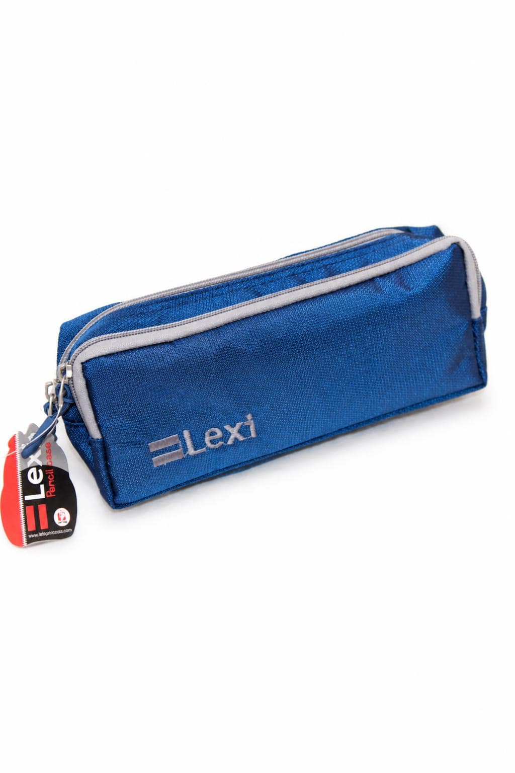 6eb17931-ef67-40f4-82b7-c39d141b4098.jpg مقلمة Lexi قماشية زرقاء بسحابين - موديل 9141 - الصورة 1
