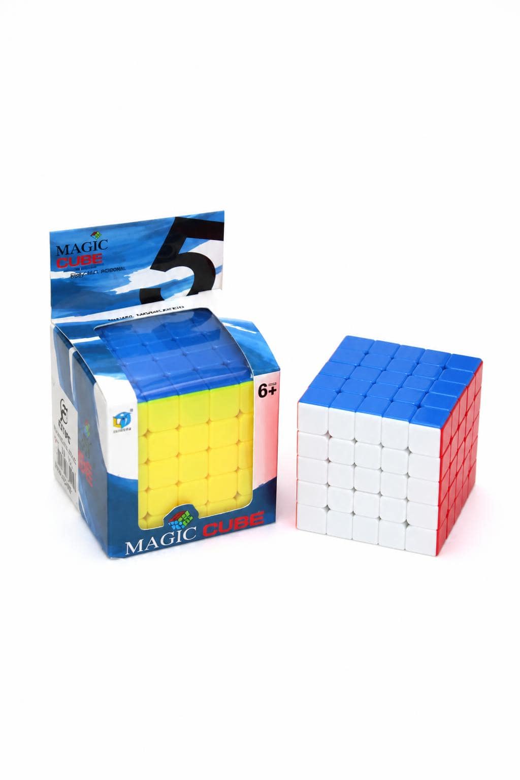 790b57ee-a9ed-44bf-bd26-526ea8034601.jpg مكعب روبك 5*5 ملون Magic Cube - موديل 15128 - الصورة 1