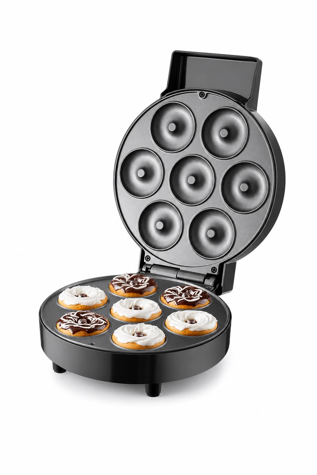 799d16fa-dfb5-48a0-8f2b-c04f99951aeb.png صانعة دونات DSP KC1366 بقدرة 1000W لـ7 قطع صغيرة - الصورة 1