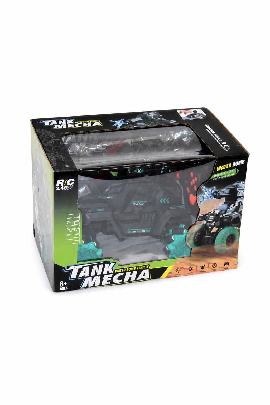 7a9b9746-af4d-4f95-8ad6-76cd5f68edc3.jpg دبابة Tank Mecha لاسلكية بقذف كرات جل 2.4G - موديل 15338 - الصورة 1