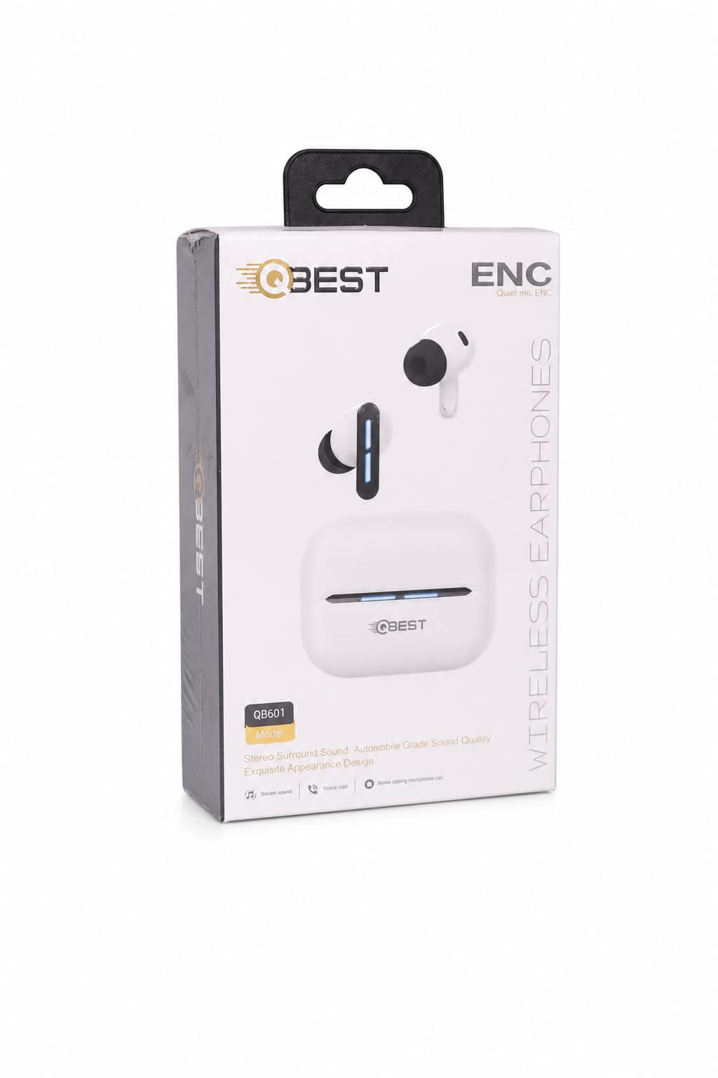 7f1fdb64-fbc6-4e05-9f59-8ddaefd752cf.png سماعات بلوتوث QBest QB601 بتقنية ENC وإضاءة LED زرقاء - الصورة 1