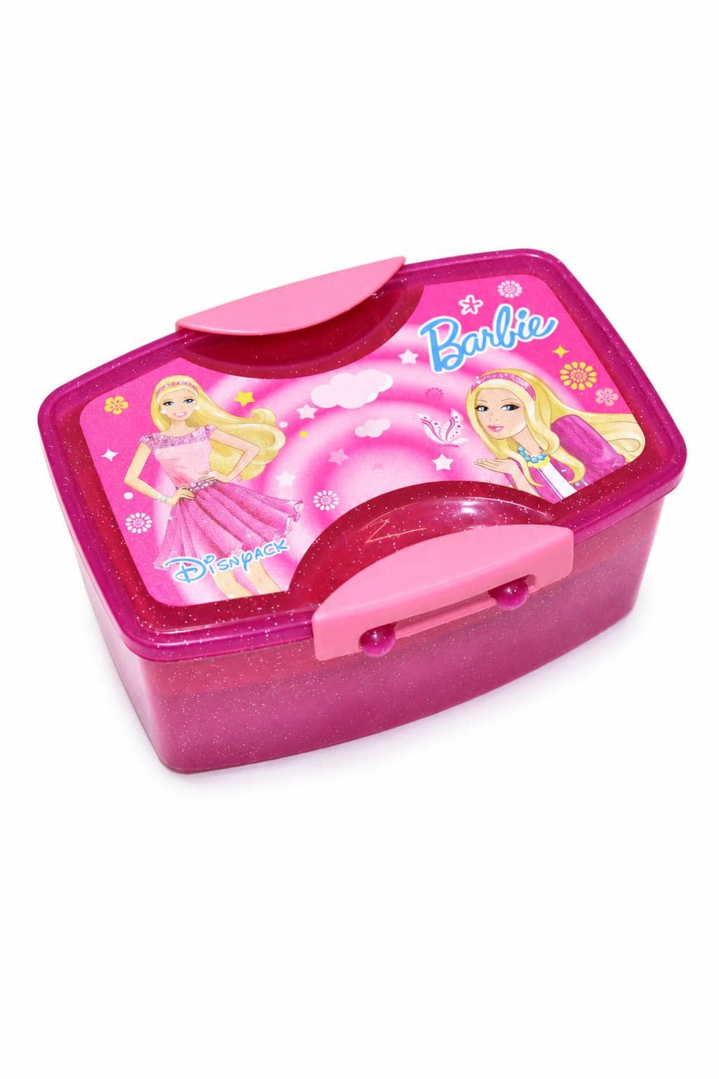 86d6f6aa-2985-4291-bdb2-cf46b955ab0a.jpg حافظة طعام بلاستيكية بطبقتين بتصميم Barbie - 4061963 - الصورة 1