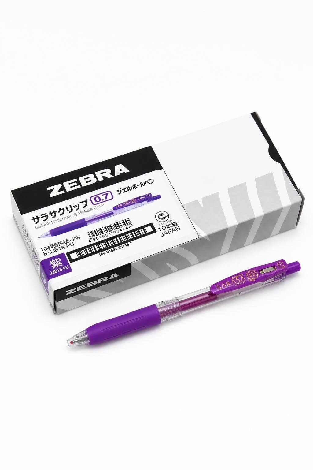 87ed91eb-c4cb-472f-b6b3-19d818e501df.jpg قلم ZEBRA SARASA CLIP جل 0.7 لون نهدي - موديل 12098 - الصورة 1