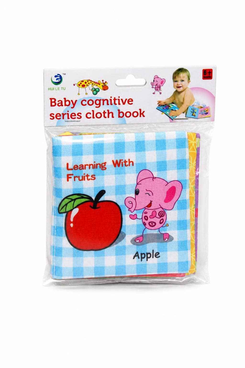 8ee49c66-c36c-4ddb-8600-ee3251d293ff.jpg كتيب قماشي HUI LE TU لتعليم الفواكه 6+ months - 16236 - الصورة 1