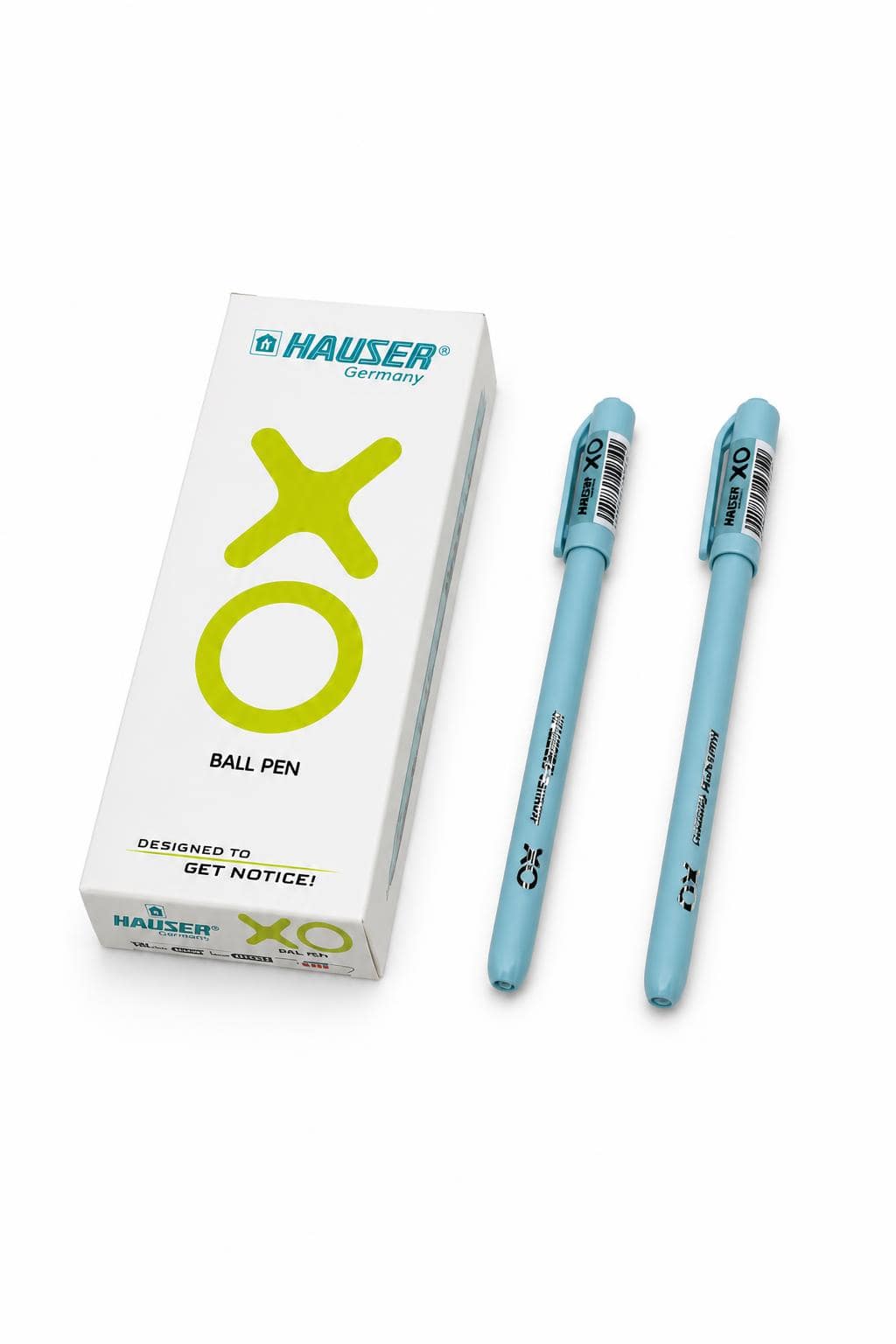 90ff5796-3c29-4ca2-b99b-192a53eb2672-1.jpg قلم حبر جاف HAUSER XO أزرق سن 0.7 موديل 4574 - الصورة 1