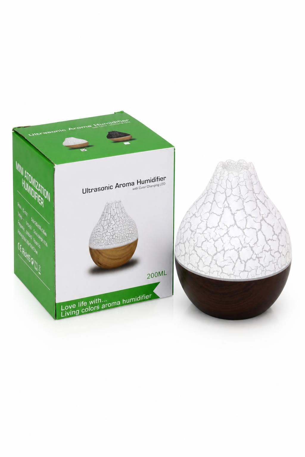 910616af-7f21-456b-a0e7-540eba00a8a5.jpg مبخرة عطرية فوهة بركان بسعة 200ML موديل 5670412 - الصورة 1