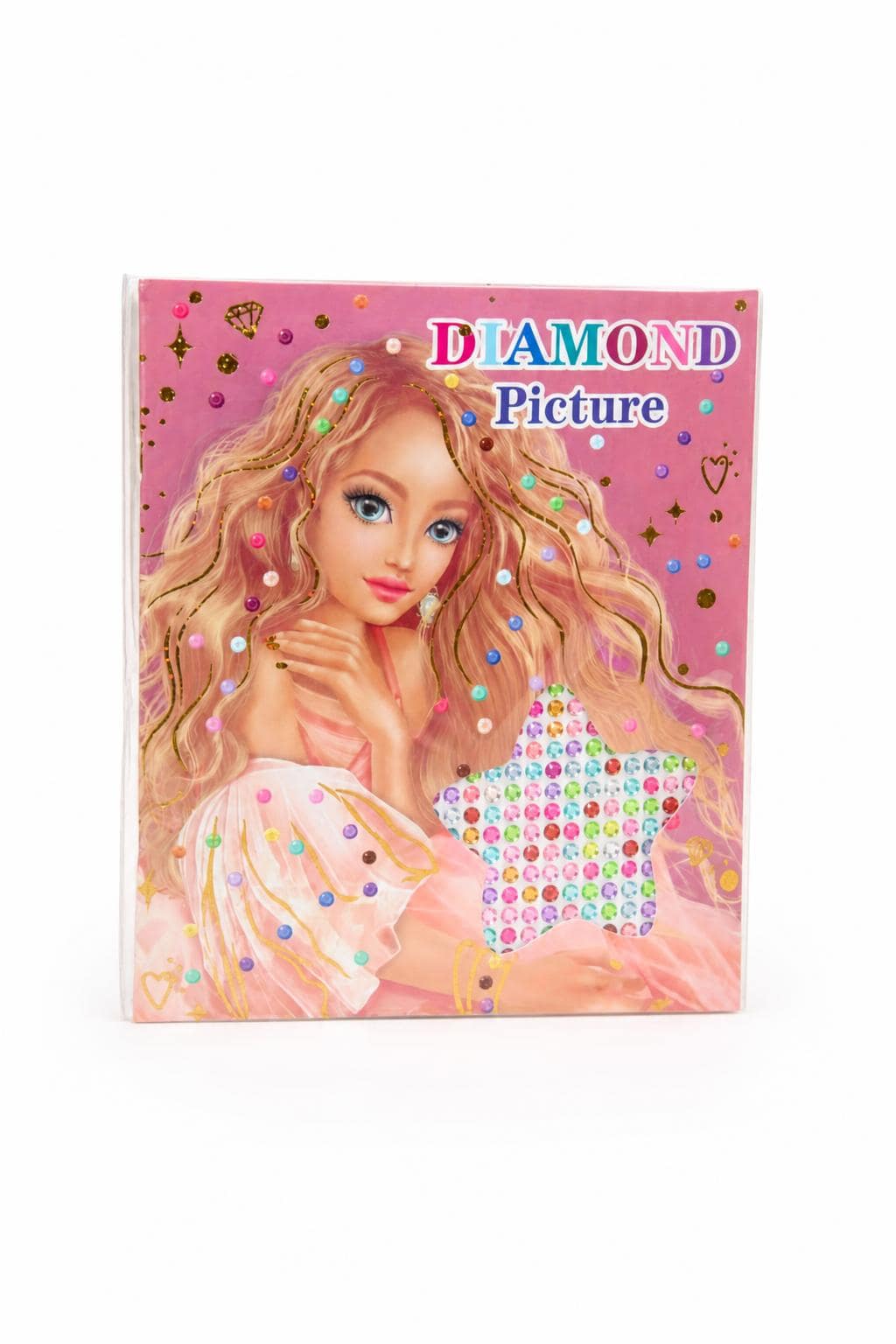 917afb5e-bc81-46d9-a6c7-a538967f27bd.jpg دفتر DIAMOND Picture للتلوين والتزيين بالستراس - 7331092 - الصورة 1