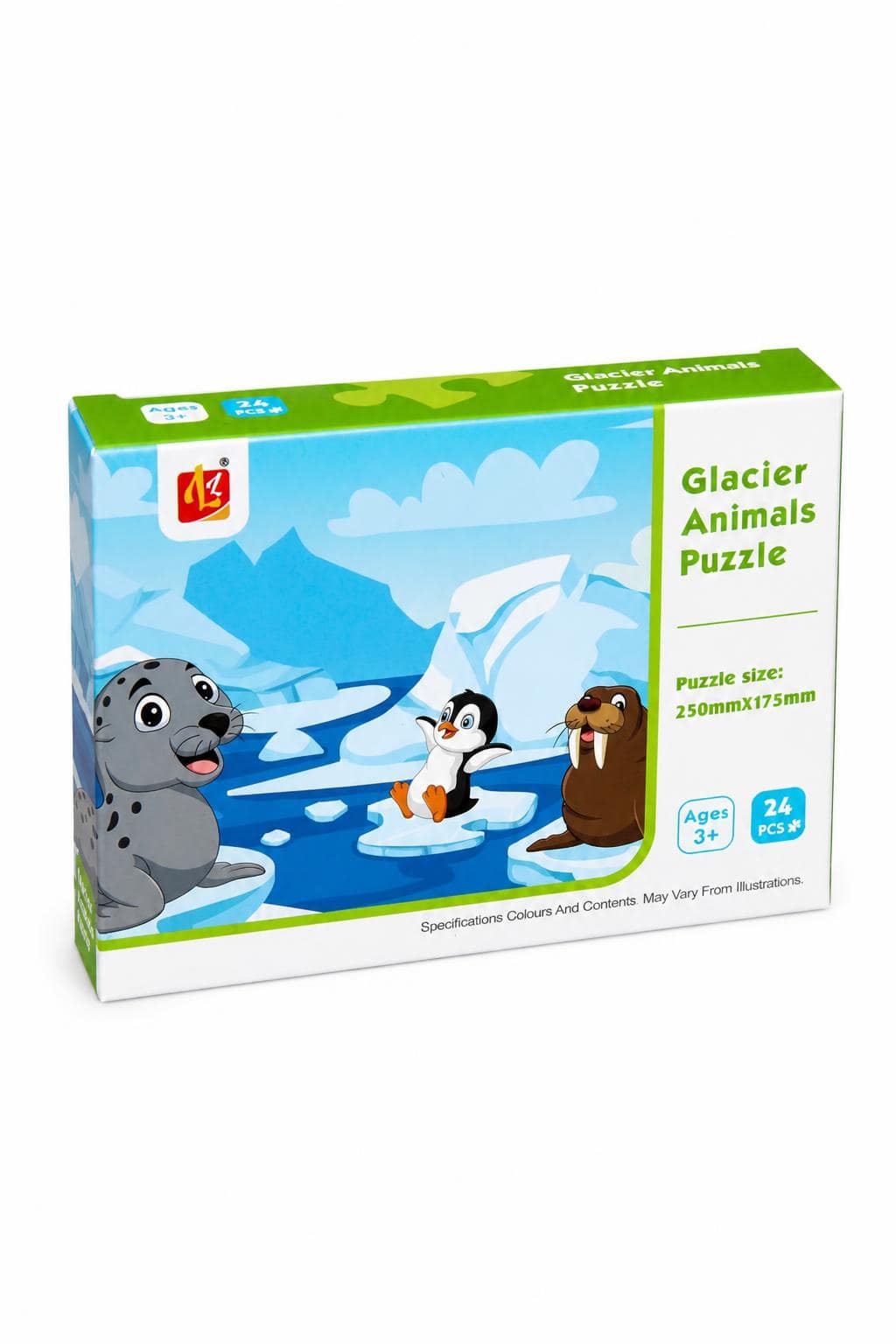 9ee8c342-5d68-414a-8cdc-df6346f5df93.jpg بزل Glacier Animals Puzzle للأطفال 24 قطعة - 9546281 - الصورة 1