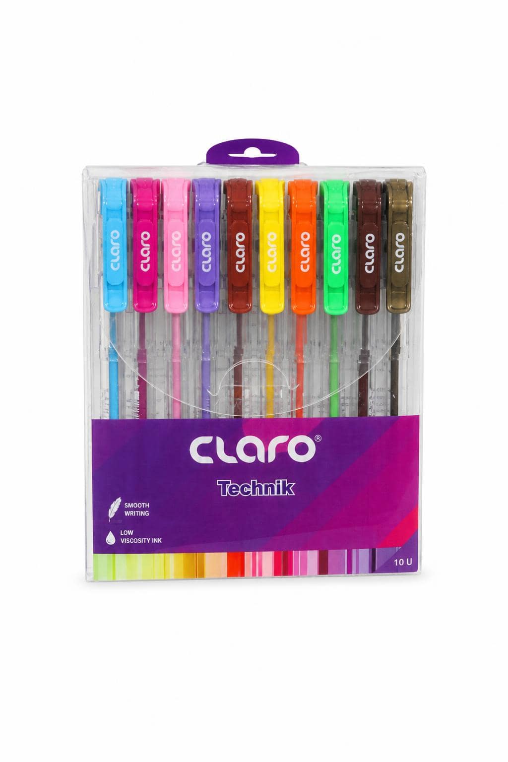 a0f96843-3c76-46cf-a49a-ae1b2f5677ba.jpg طقم أقلام Claro Technik متعدد الألوان 10 أقلام - 1379910 - الصورة 1