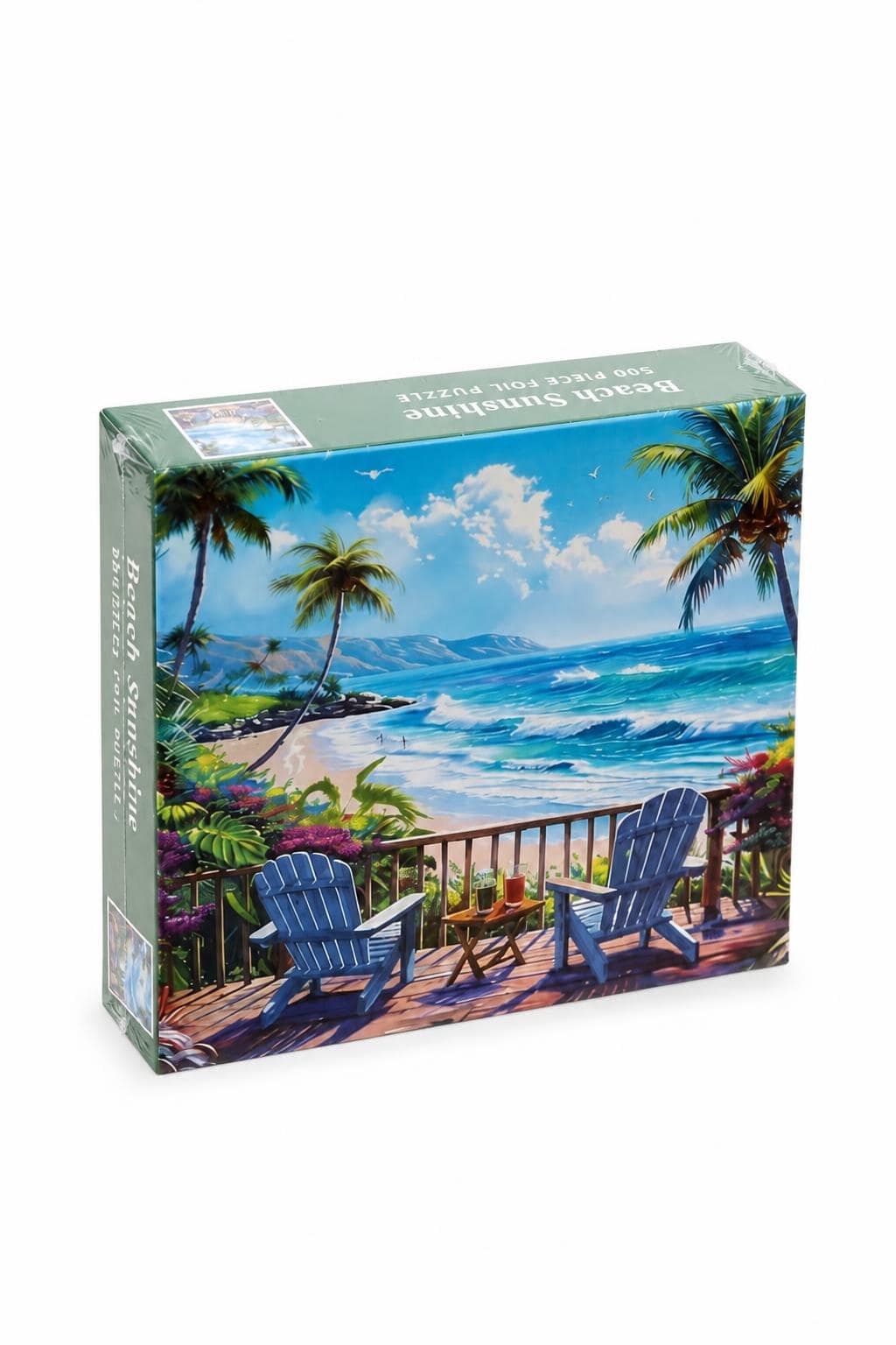 a7cb2ba3-c1e0-489f-8fb7-8af1c8826f02-1.jpg لعبة بزل Beach Sunshine 500 قطعة Foil Puzzle - موديل 4009524 - الصورة 1
