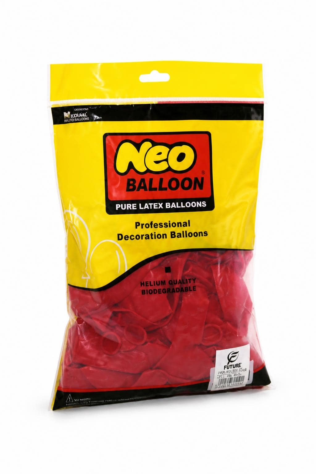 ab1ee82d-301f-472b-80b9-d5fe48c35012.jpg كيس بالونات NEO BALLOON لاتكس أحمر 50 قطعة - 9996120 - الصورة 1