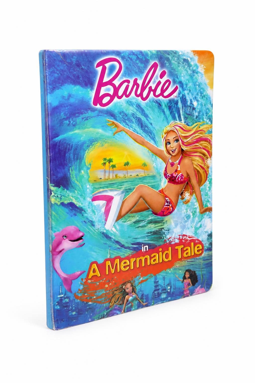 ab7024aa-ea8f-4c06-aa49-3760609a1cf0.jpg دفتر ذكريات فني A5 بتصميم Barbie مع مطاطة - موديل 8814 - الصورة 1