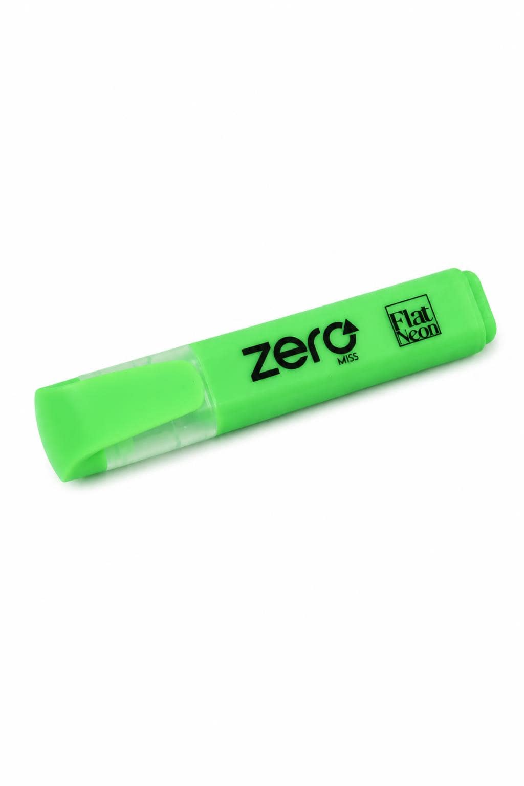 abc498c0-c811-4d17-bda0-233351d32ce4-1.jpg قلم هاي لايتر Zero Flat Neon أخضر - موديل 16470 - الصورة 1