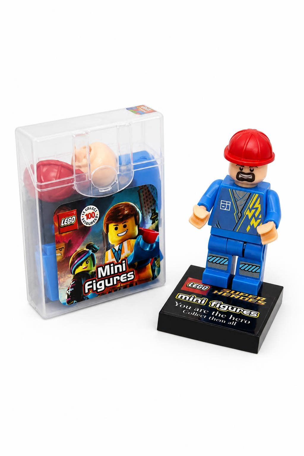 b0ed347c-6105-4042-9101-c68c22f1a52e.jpg شخصية LEGO صغيرة مع علبة بلاستيكية - موديل 5368 - الصورة 1