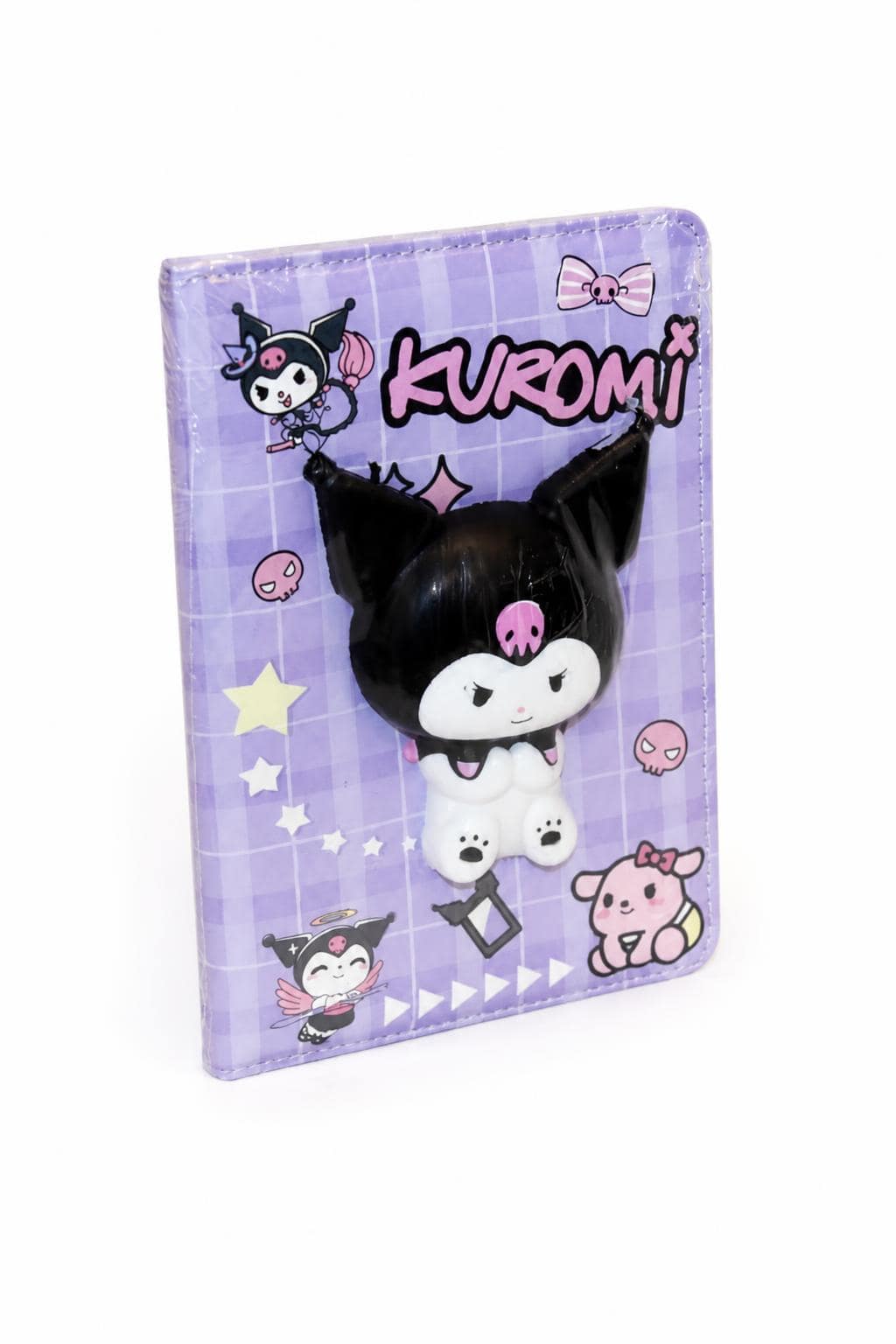 b103f578-0970-4ff2-8578-30289861b469.jpg دفتر ذكريات 3D بتصميم Kuromi وغلاف إسفنجي - 14460 - الصورة 1