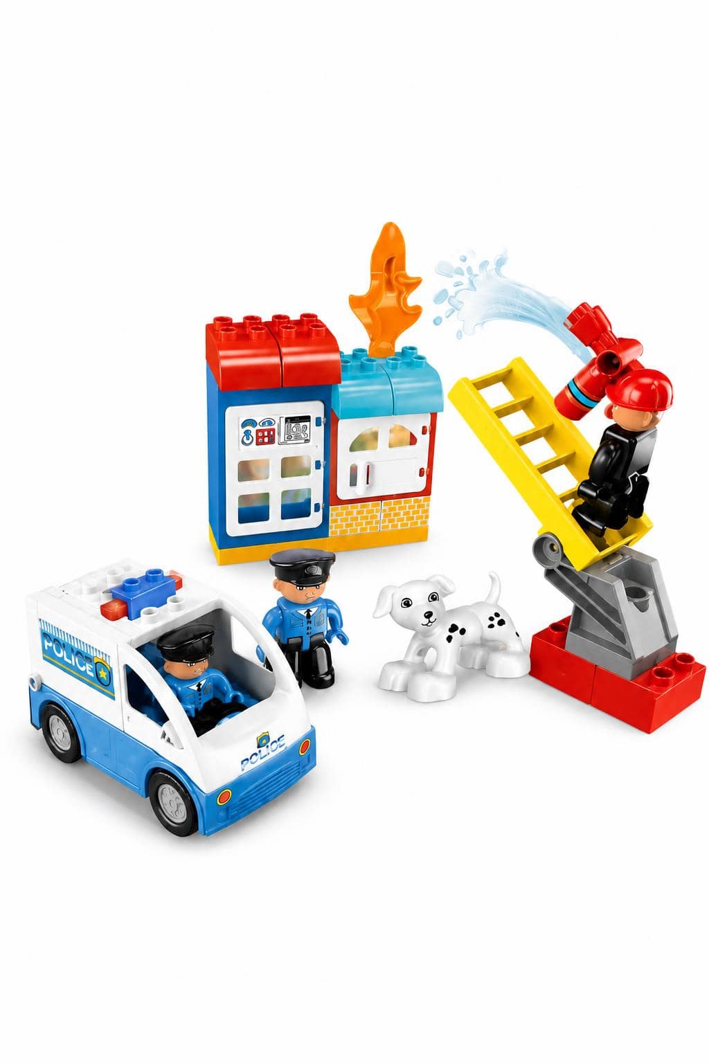 b7b83d64-e260-4ba0-9ce6-4064882f6988.jpg علبة مكعبات Building Blocks Urban Fire Rescue 29 قطعة - 7074282 - الصورة 1