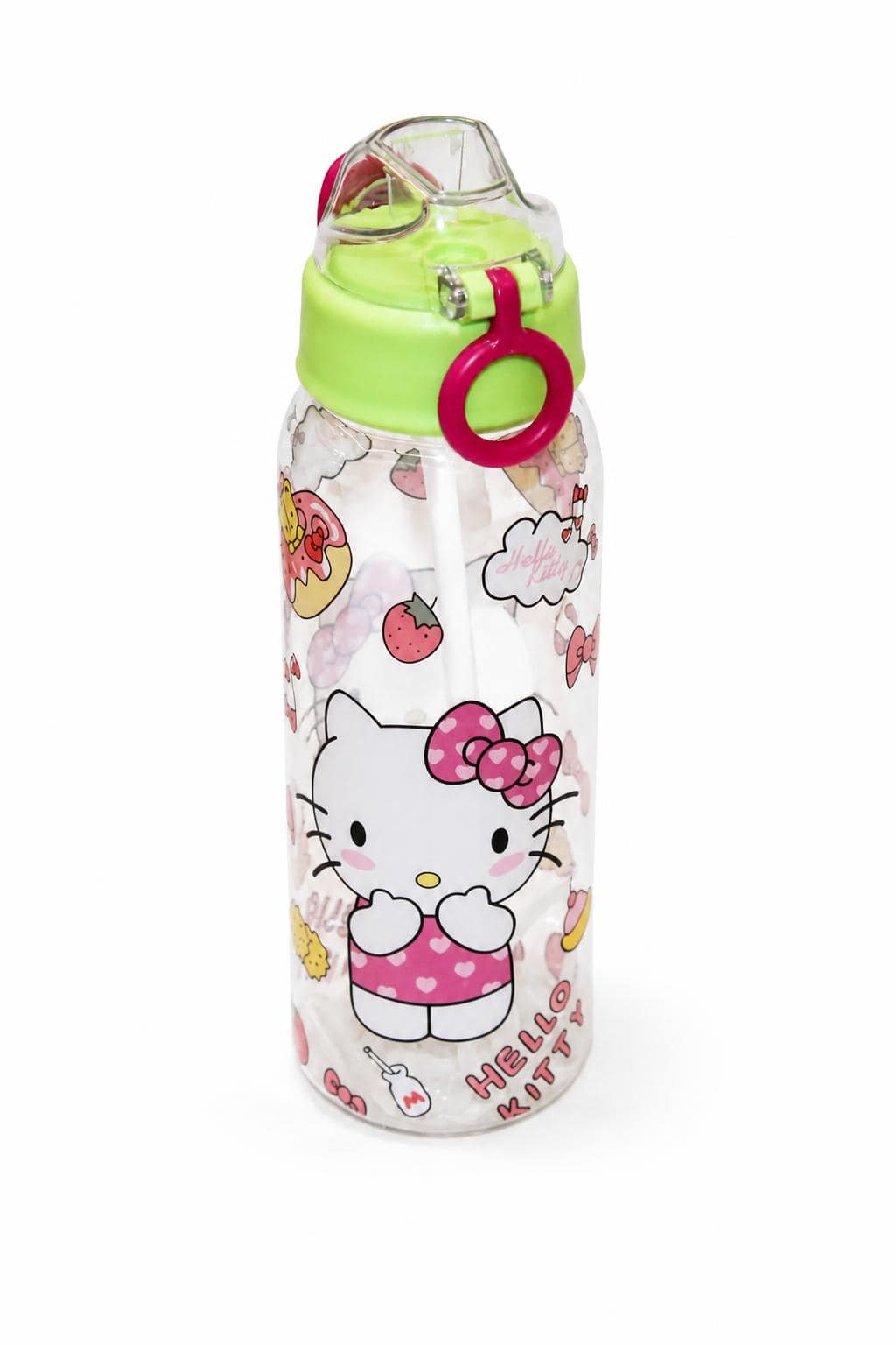 b854547c-6e7b-474e-9c0d-90f35a1573f7.jpg مطرة بلاستيكية بنقشة Hello Kitty وكبسة - 9373406 - الصورة 1