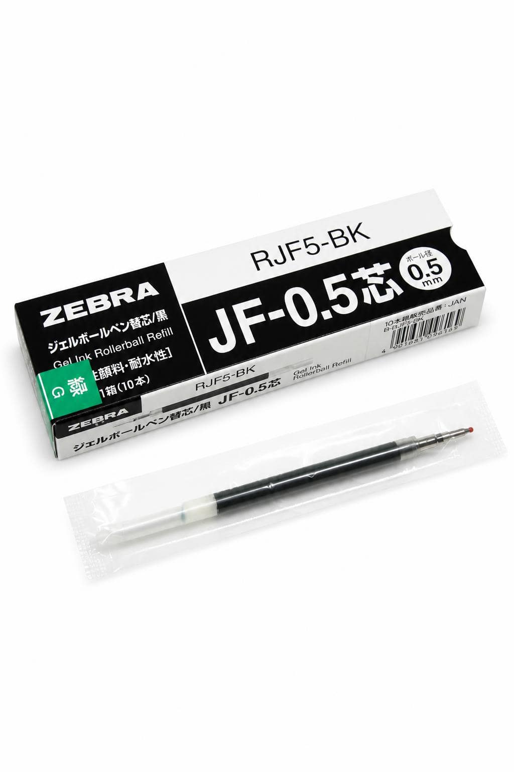 b9e402cc-1d0c-4bf4-bdb6-db042043ba27.jpg خرطوشة ZEBRA سراسا كليب 0.5mm أسود RJF5-BK - الصورة 1