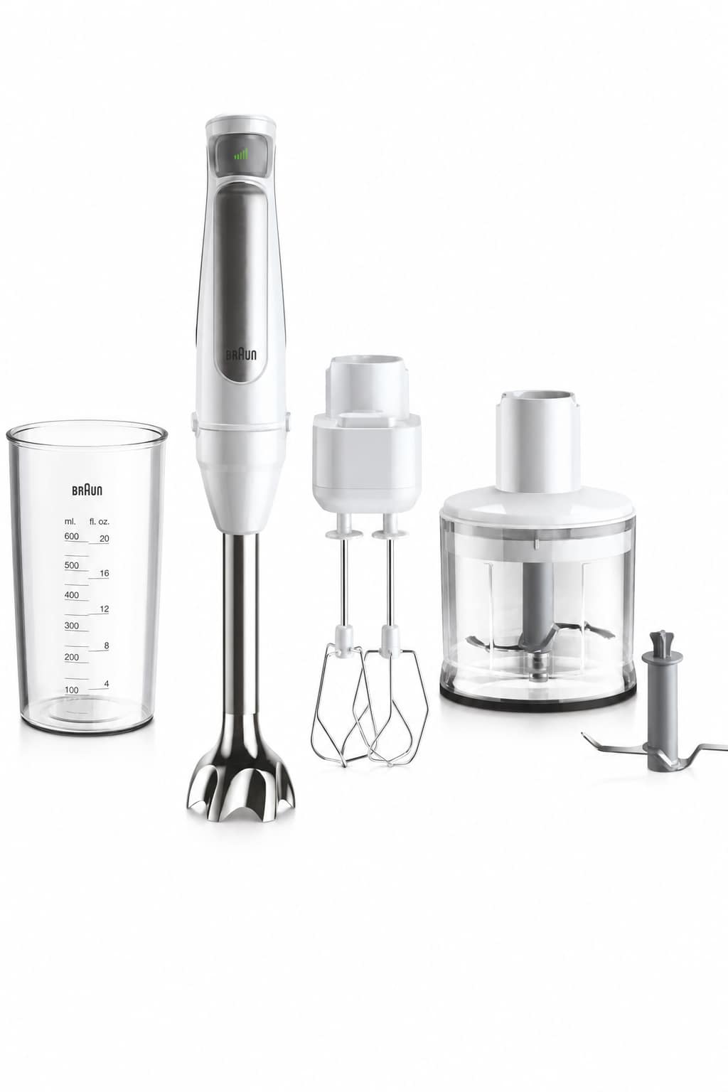 bb99ebd9-325b-4057-802f-6552ddd7f9e8.png خلاط يدوي Braun MQ7035BI بقدرة 1000 واط مع تقنية ActiveBlade وملحقات متعددة - الصورة 1