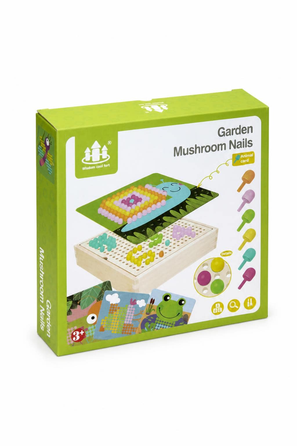 be5e716a-6d0f-4f9f-9c73-9719e2dd17b6.jpg لعبة Wisdom cool fort Garden Mushroom Nails بالدبابيس 1577188 - الصورة 1