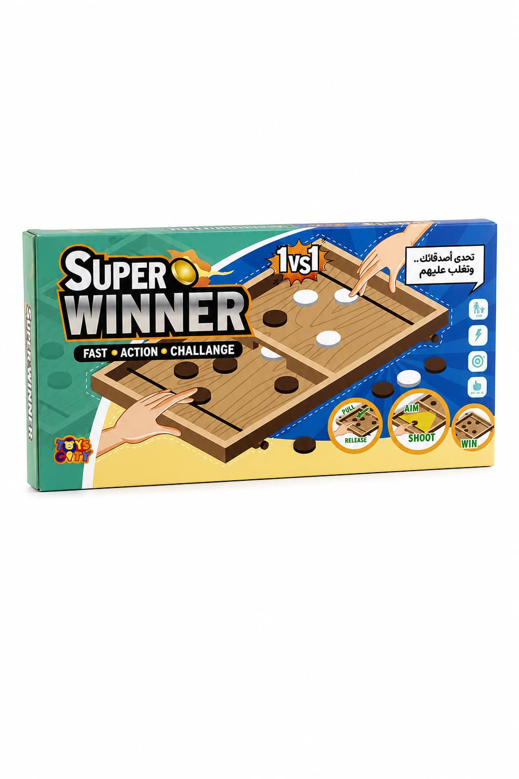 c9e58d8d-d9d5-49a8-b0b7-898efe2f1c5e.png لعبة الطاولة الروسية Toyscity Super Winner 1 ضد 1 موديل 40001 - الصورة 1