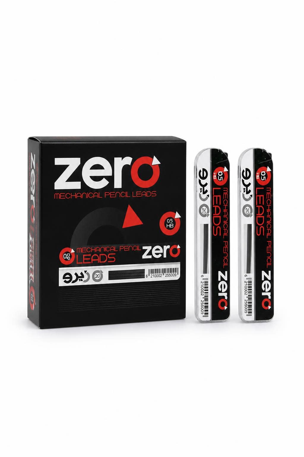 ccebd045-7f63-4ef0-8bee-f9960893edfc.jpg علبة سنون قلم ميكانيكي zero 0.5 HB موديل 2635 - الصورة 1