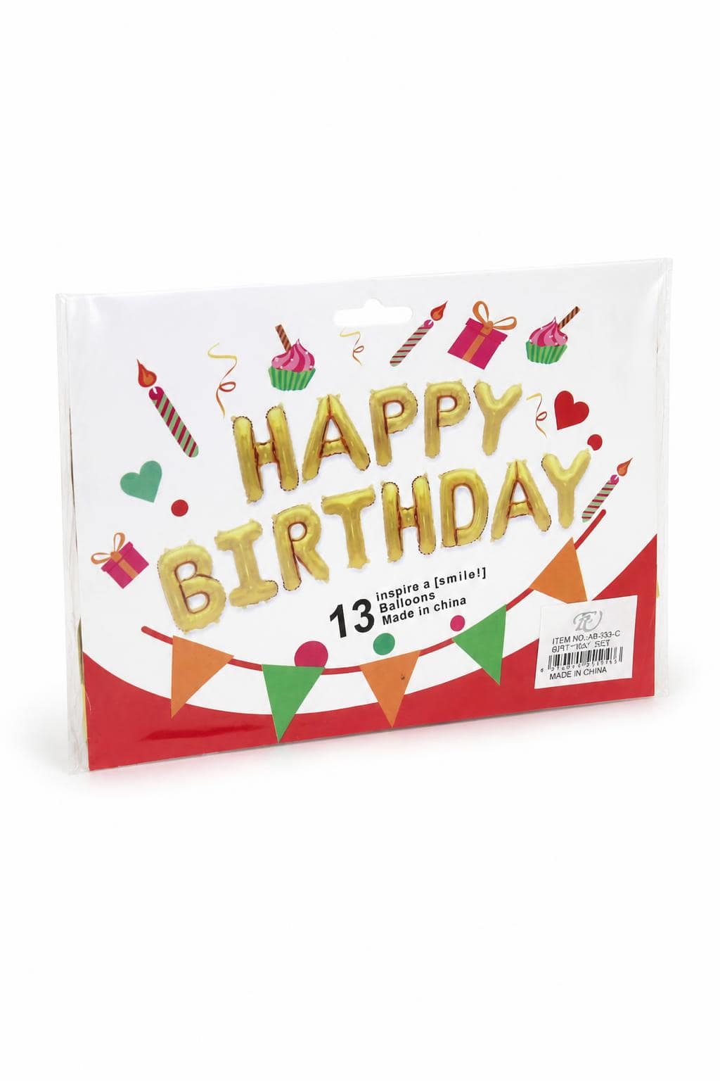 cd70ebc3-c459-41b0-bf57-4c24847cdf94.jpg مجموعة بوالين Happy Birthday ذهبية 13 بالون - موديل 9842813 - الصورة 1