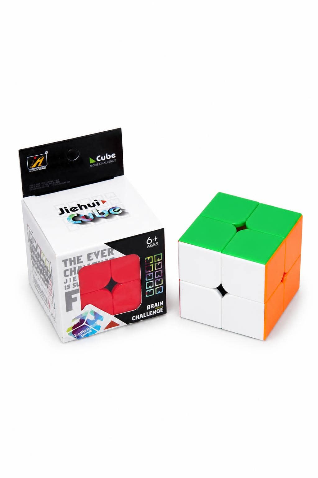 cdd15f06-a9fc-4c1a-92ce-2074ea268bd9.jpg مكعب روبك 2×2 Jiehui Cube لعمر 6+ - موديل 6877887 - الصورة 1