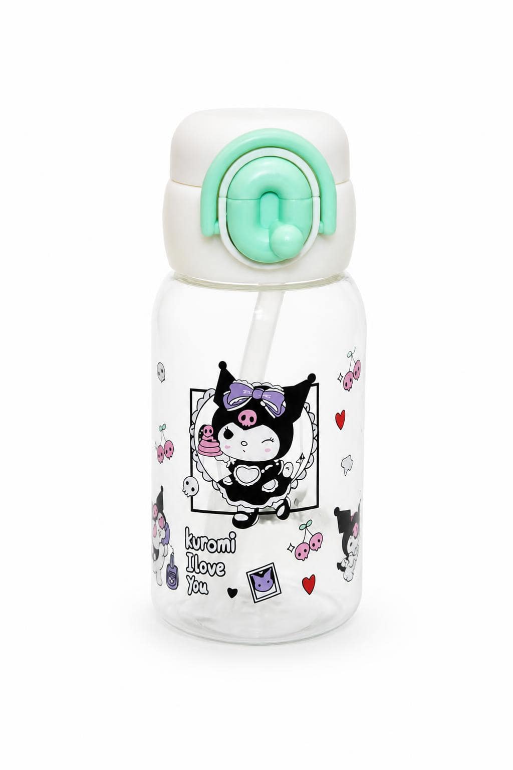 d0a24ed5-25ac-465c-8d9b-8be2280b9cee.jpg مطرة بلاستيكية Kuromi بكبسة - موديل 5132390 - الصورة 1