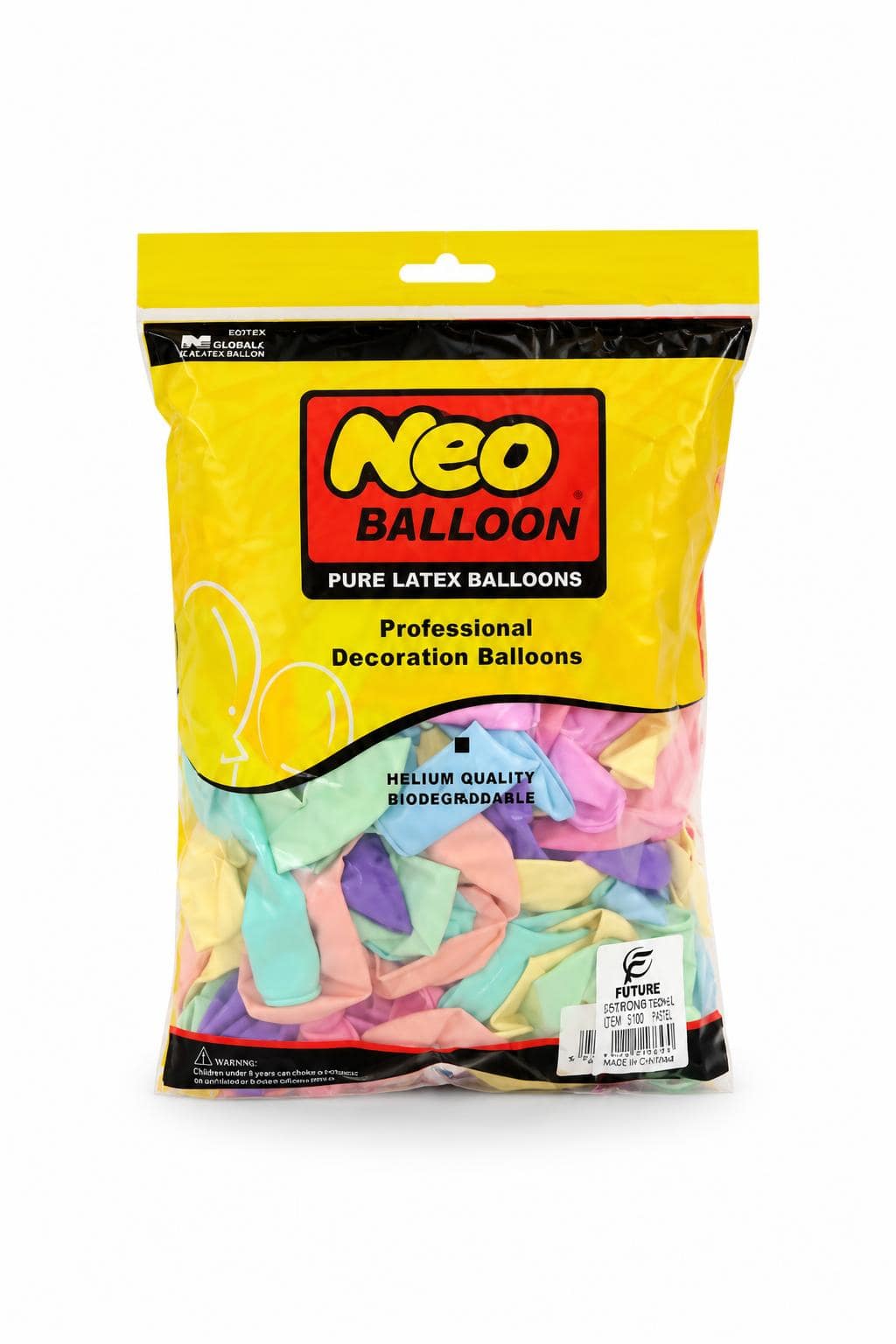 d5782873-b7c1-4cbb-a98d-afa30144a385.jpg كيس بالونات مارشميلو Neo Balloon 100 بالون - موديل 8315873 - الصورة 1