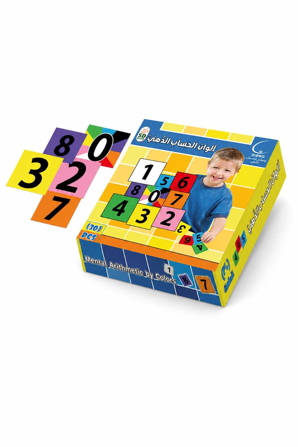 d5b98c74-8e9b-4bf9-95ee-6d9899c51021.jpg صندوق ألوان الحساب الذهني SD MATH 20030، 30 قطعة - موديل 864 - الصورة 1