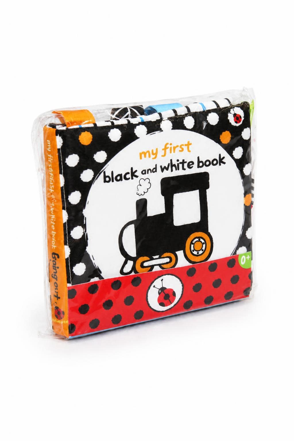 da9986f3-ab0d-48b0-825b-8a4bef0177e5.jpg كتيب قماشي مربع بالأبيض والأسود للأطفال 0+ - موديل 16150 - الصورة 1