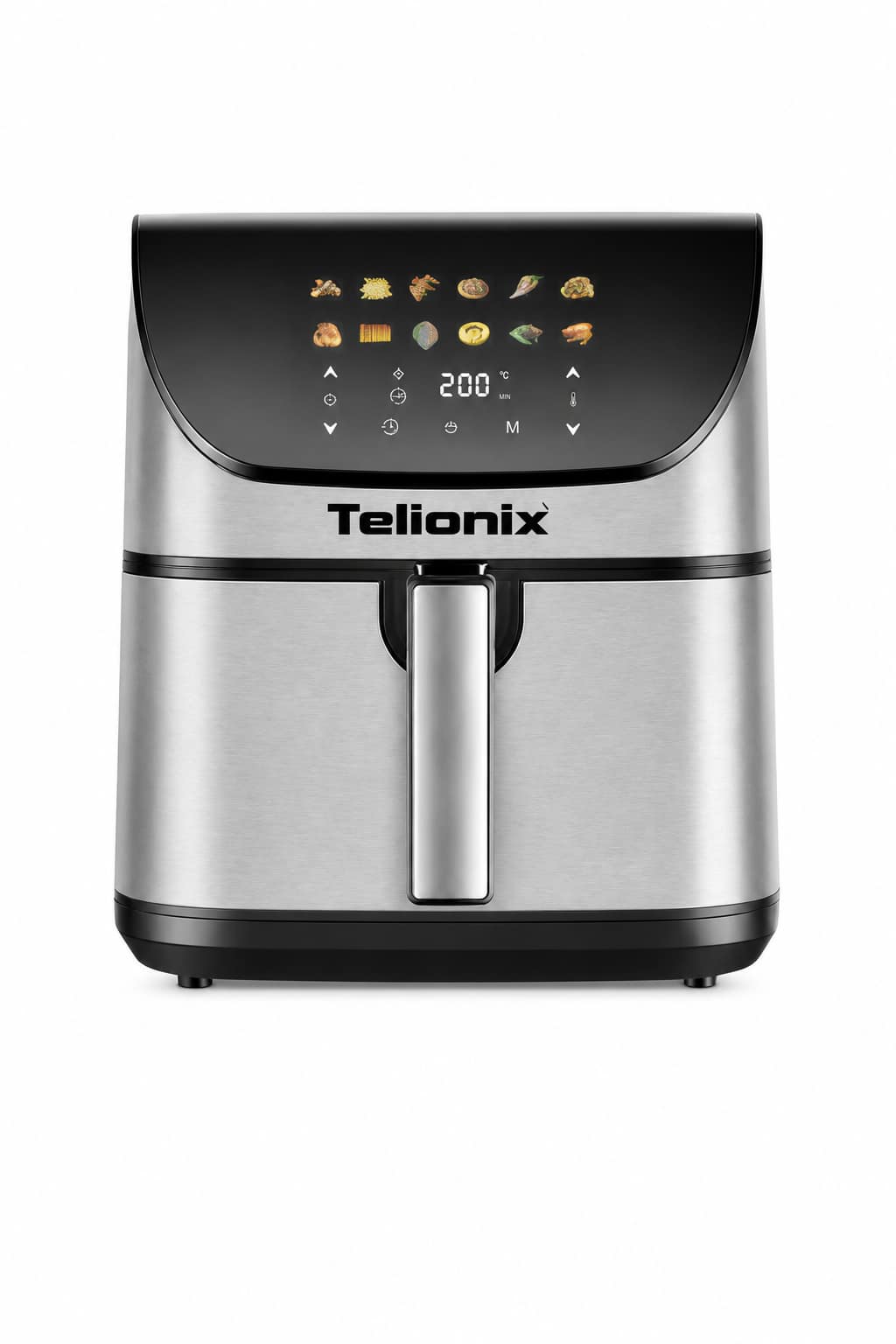 def5de8d-5b71-4c4f-b0eb-6c96e572811a.png قلاية هوائية رقمية Telionix TAF-4415 بسعة 8 لتر وقدرة 1700 واط - الصورة 1