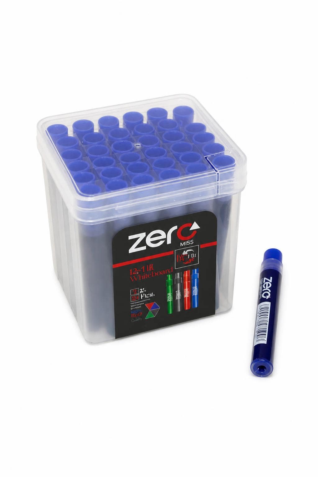 e2dd21a5-f3b6-4ce7-9de2-74d11fa61420.jpg خرطوشة قلم وايت بورد زيرو زرقاء موديل 14541 - الصورة 1