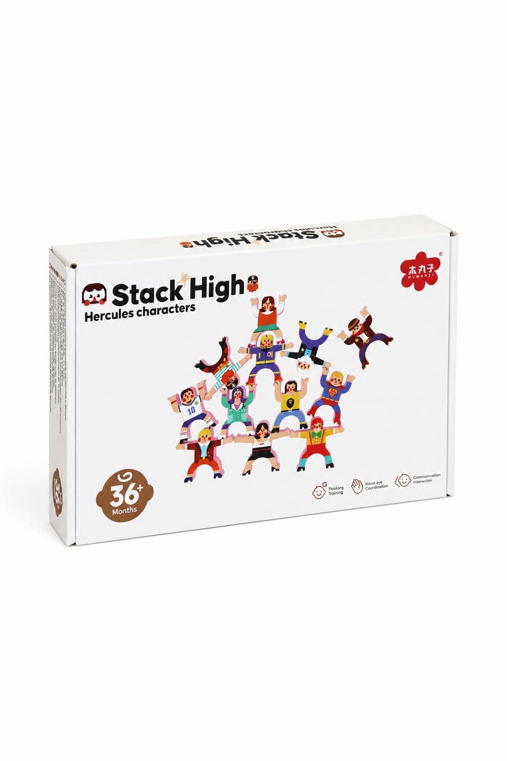 e5337b39-cffa-45a1-905c-1f700eab4aa2.jpg لعبة برج التوازن MUWANZI Stack High 12 قطعة - موديل 15881 - الصورة 1