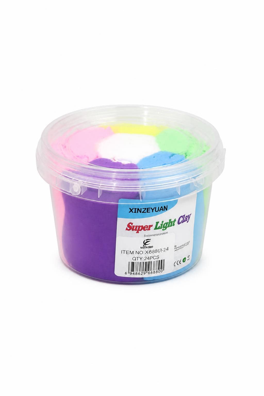 e6b1f549-fe47-473b-a7b7-63c6380c295c.jpg سطل معجون فوم XINZEYUAN متعدد الألوان - موديل 14284 - الصورة 1