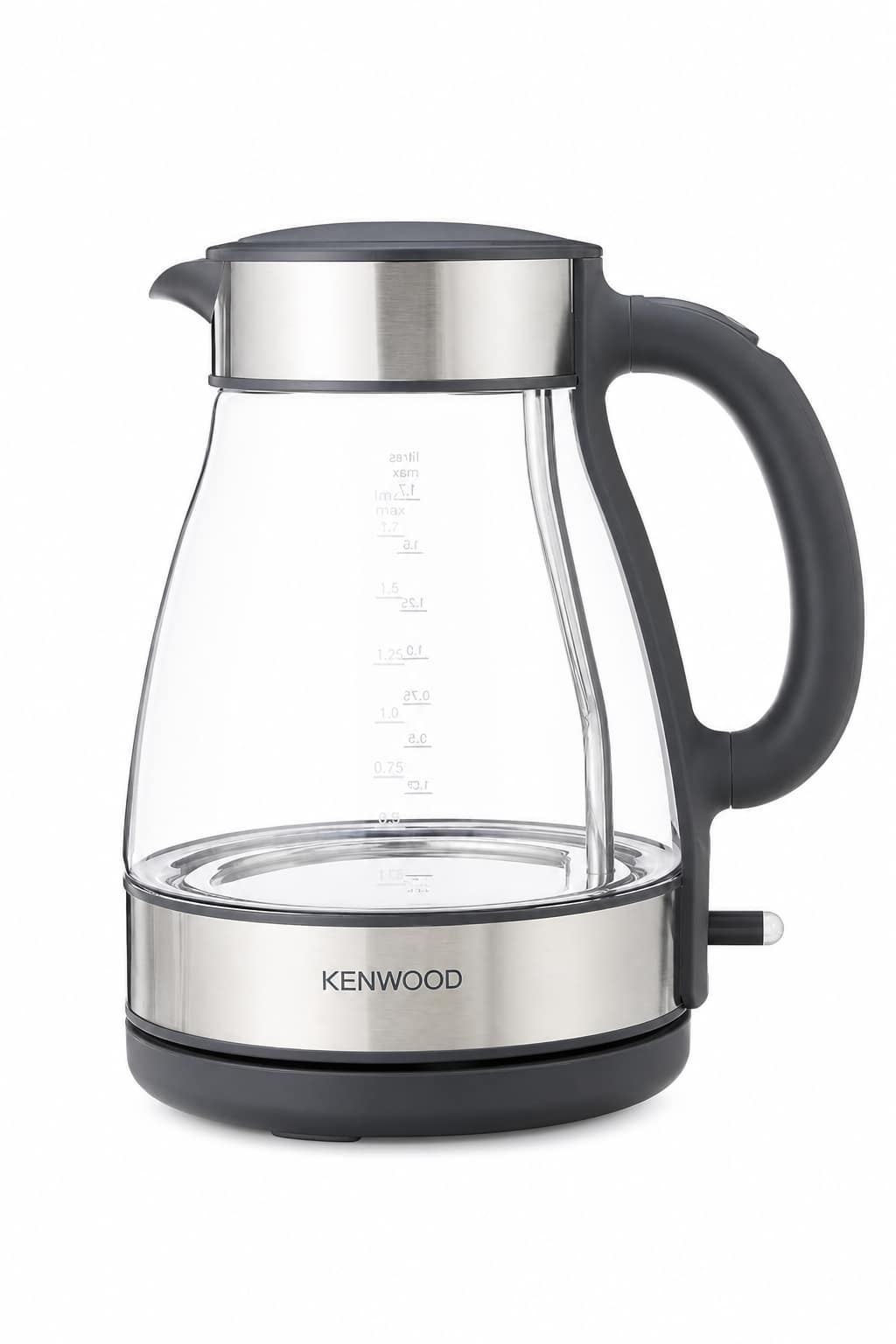 ef0c8988-b7ca-4555-9251-c18144f45a7e.png غلاية ماء زجاجية Kenwood بسعة 1.7 لتر وقدرة 2200 واط - ZJG112CL - الصورة 1