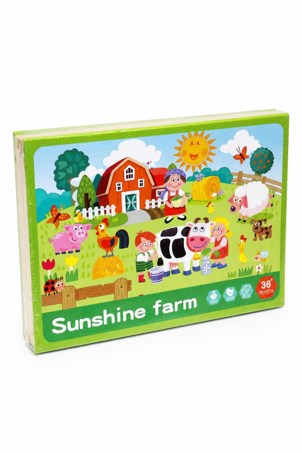 f1665f5a-b97d-41a1-aa73-29bfc0667c8e.jpg لوح Sunshine farm وايت بورد وطبشور بقطع ممغنطة 15811 - الصورة 1