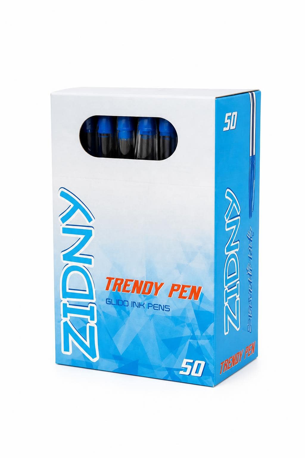 f210c5f3-bc7c-476b-8456-a91f99e0ceea.jpg قلم ناشف ZIDNY أحمر بسن 0.7 MM - موديل 1806 - الصورة 1