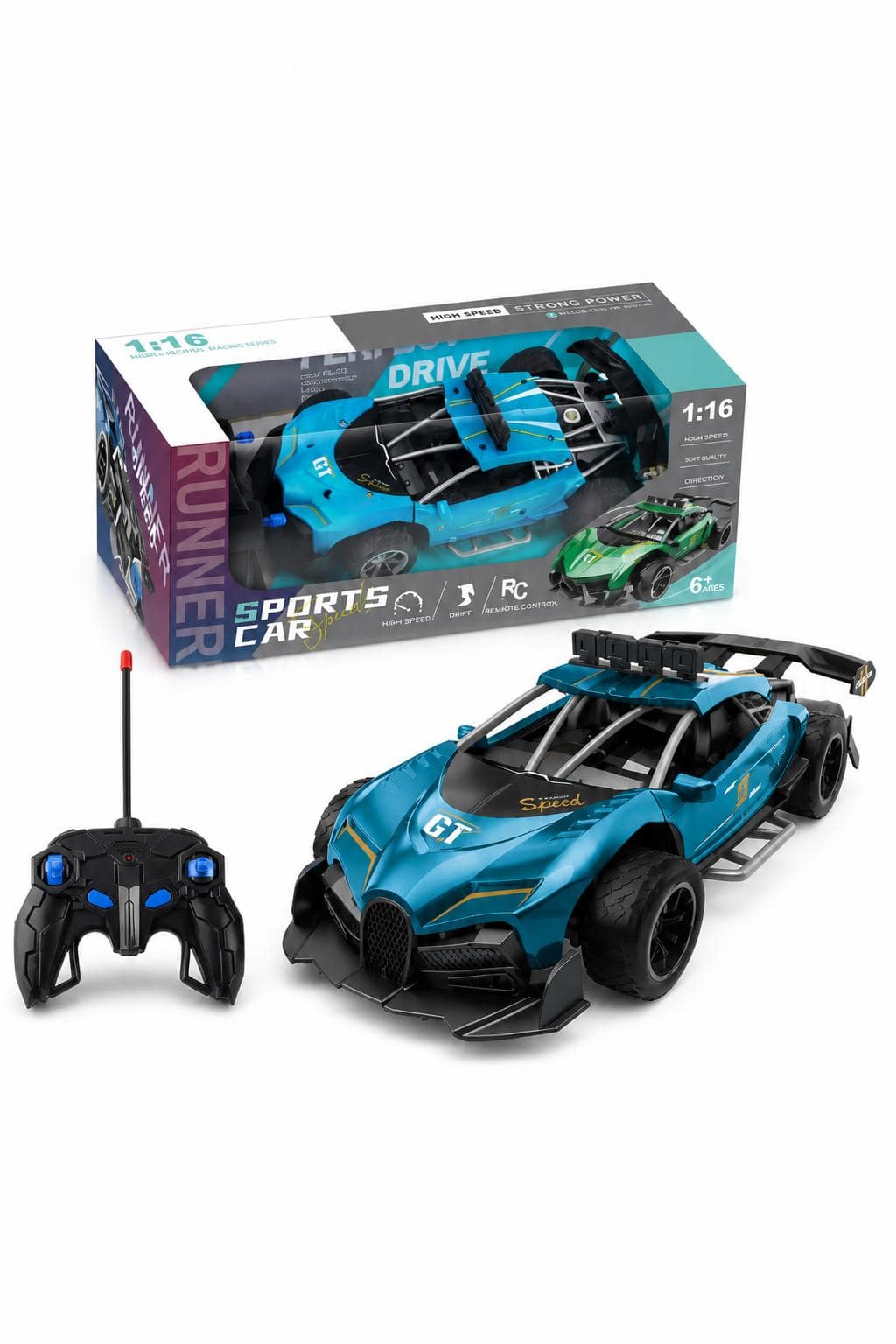 f23a9f98-ec43-4b33-a648-9d9e223a5dc9.jpg سيارة سباق بوجاتي RC China Planet 116 بمقياس 1:16 - الصورة 1