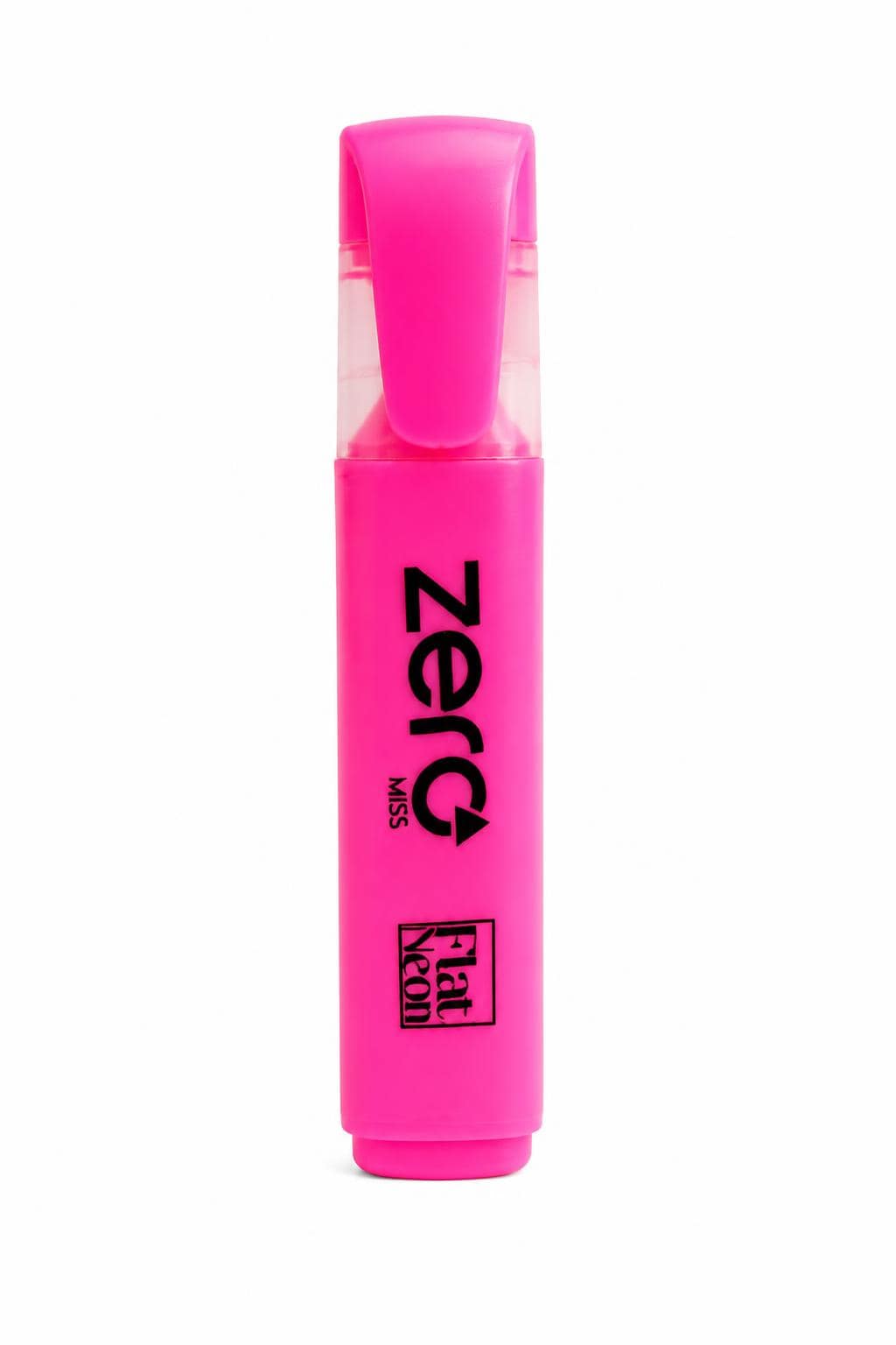 f5f6463c-0034-4eeb-a97f-15210217e04d.jpg قلم هاي لايتر zero MISS Flat Neon وردي - موديل 16466 - الصورة 1